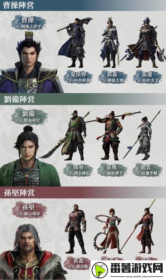 真三国无双：起源47武将阵容揭晓-历史还原度引期待！
