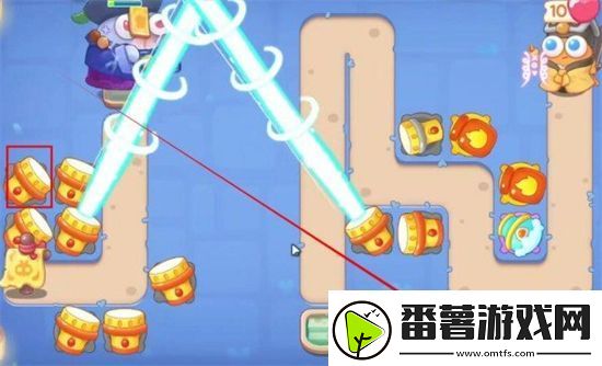 保卫萝卜4阿波道长第3关攻略