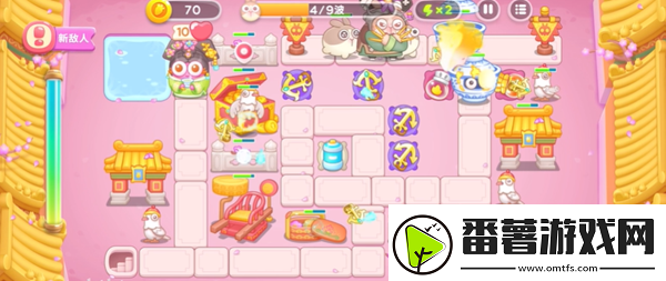 保卫萝卜4秋妃传第90关怎么过