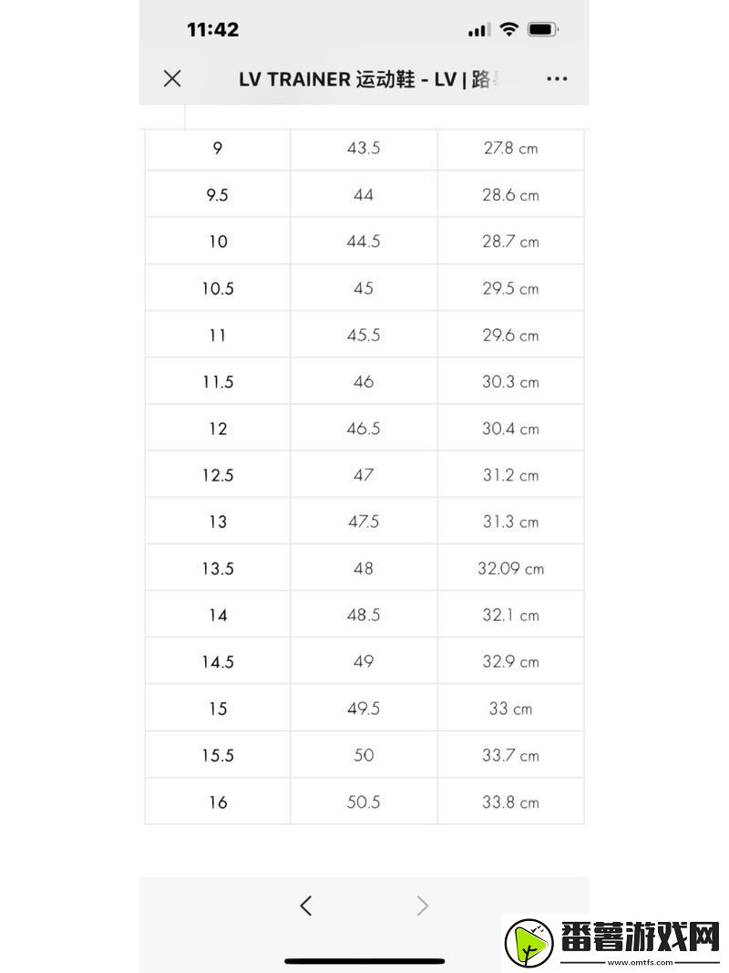 欧洲尺码日本尺码美国欧洲lv，网友：尺码差异让人头疼