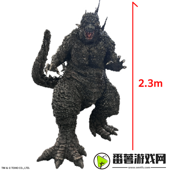 哥斯拉70岁生日!官方公布2.3米巨大雕像