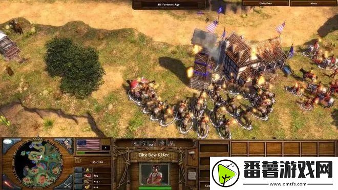 帝国时代3酋长无限人口攻略