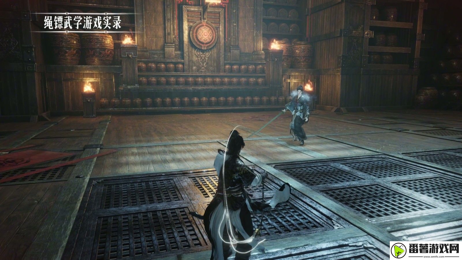 燕云十六声武器绳镖真人演示视频