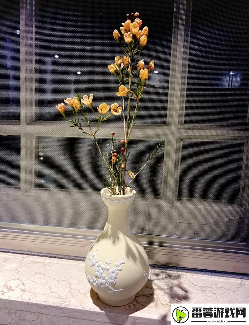 雅致作品金花瓶楷梅花2