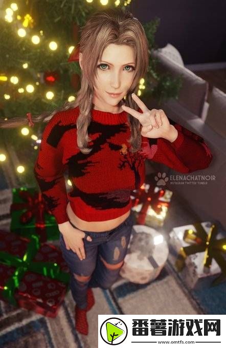 多博主蒂法爱丽丝3d圣诞图合集赏