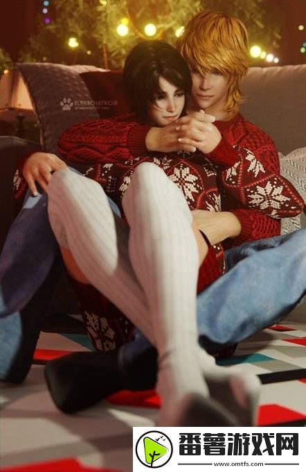 多博主蒂法爱丽丝3d圣诞图合集赏